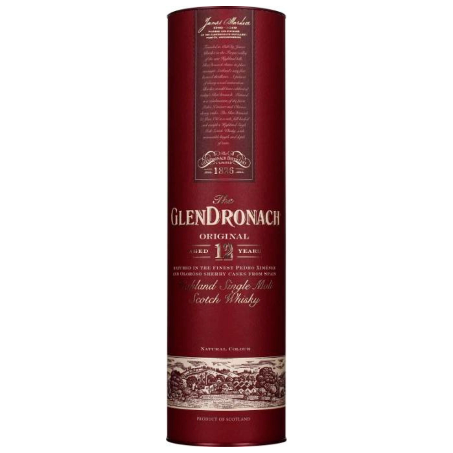 Glendronach 12 Years Highland Single Malt Scotch Whisky 43% vol 0,7L
