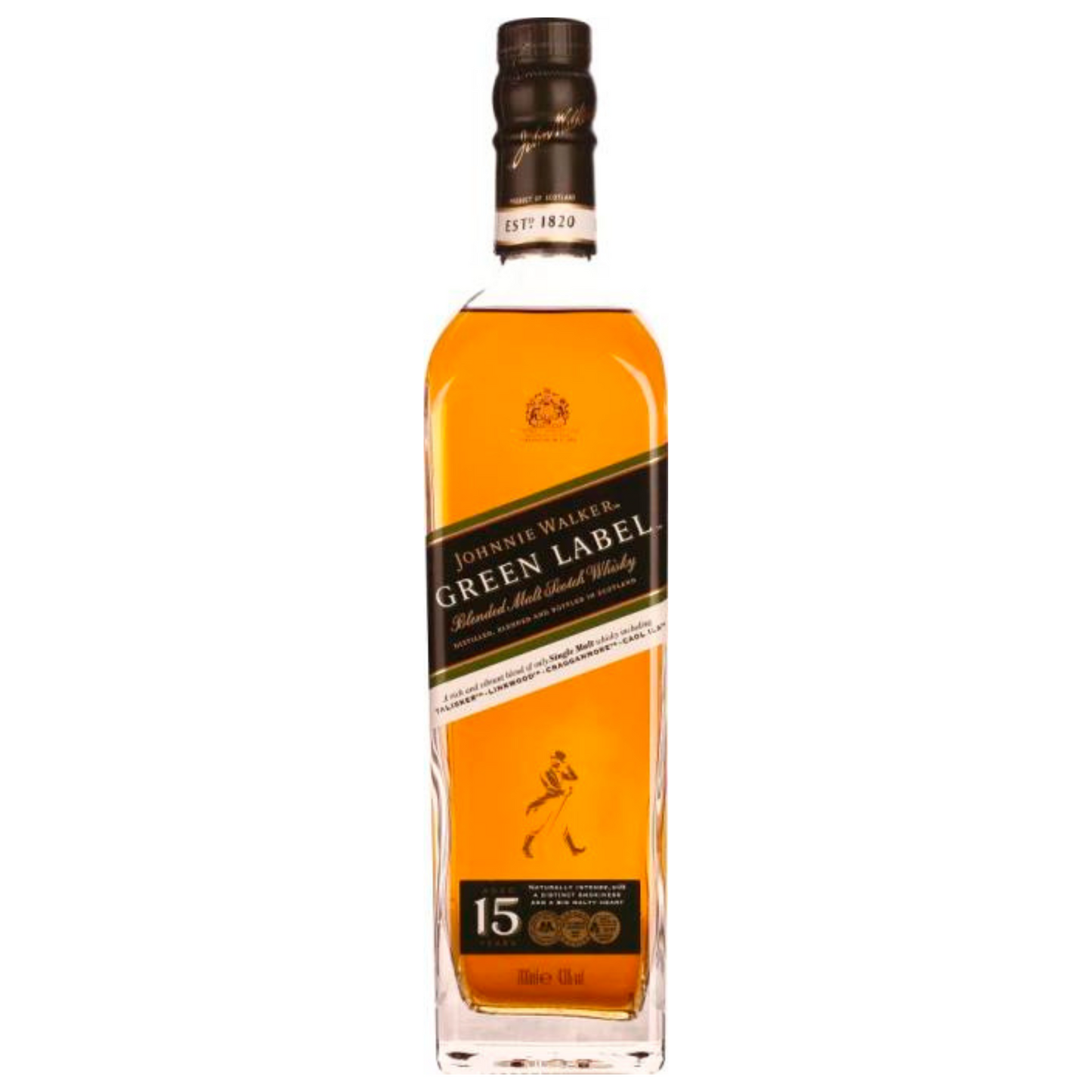 Johnnie Walker Green Label 43% vol 0,7l