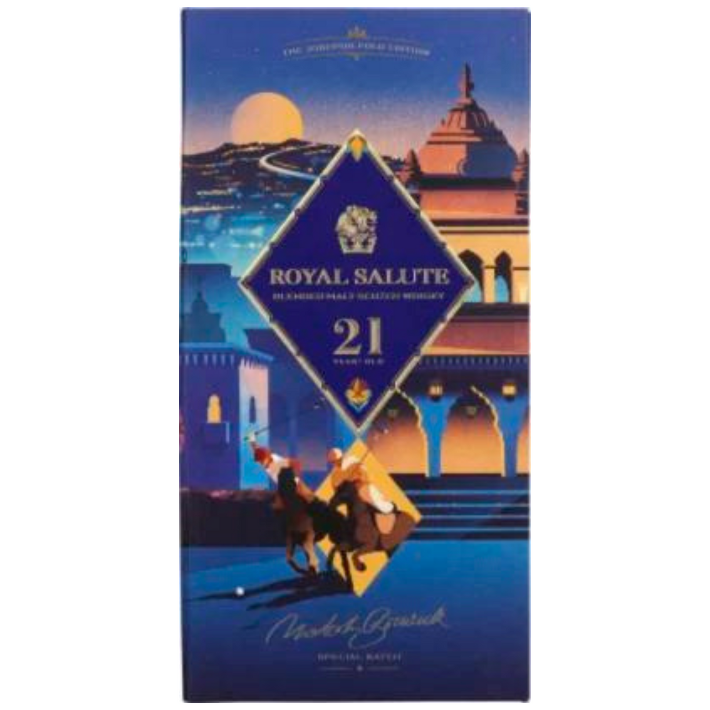 Chivas 21 years Royal Salute Jodhpur Polo Edition 40% vol 0,7L