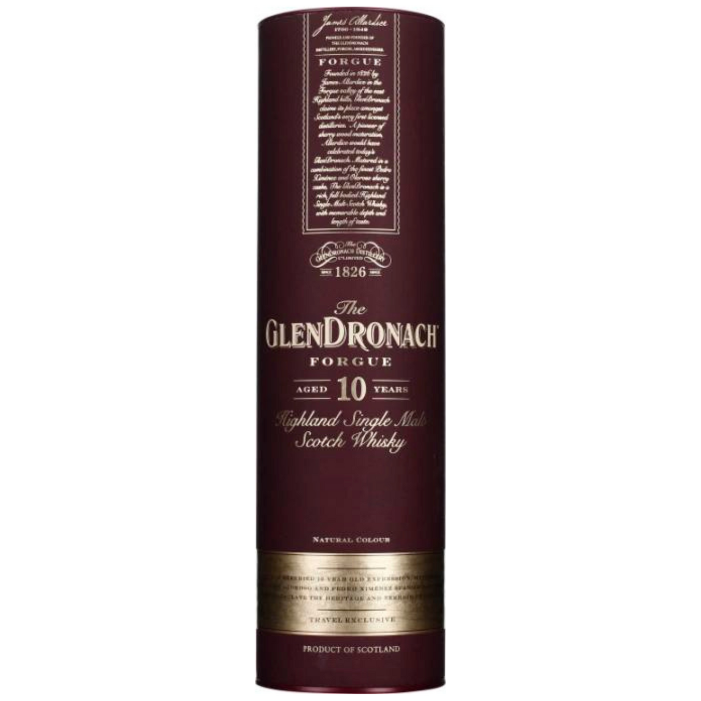 GlenDronach 10 years Forgue Single Malt 43% vol 1,0L