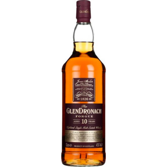 GlenDronach 10 years Forgue Single Malt 43% vol 1,0L