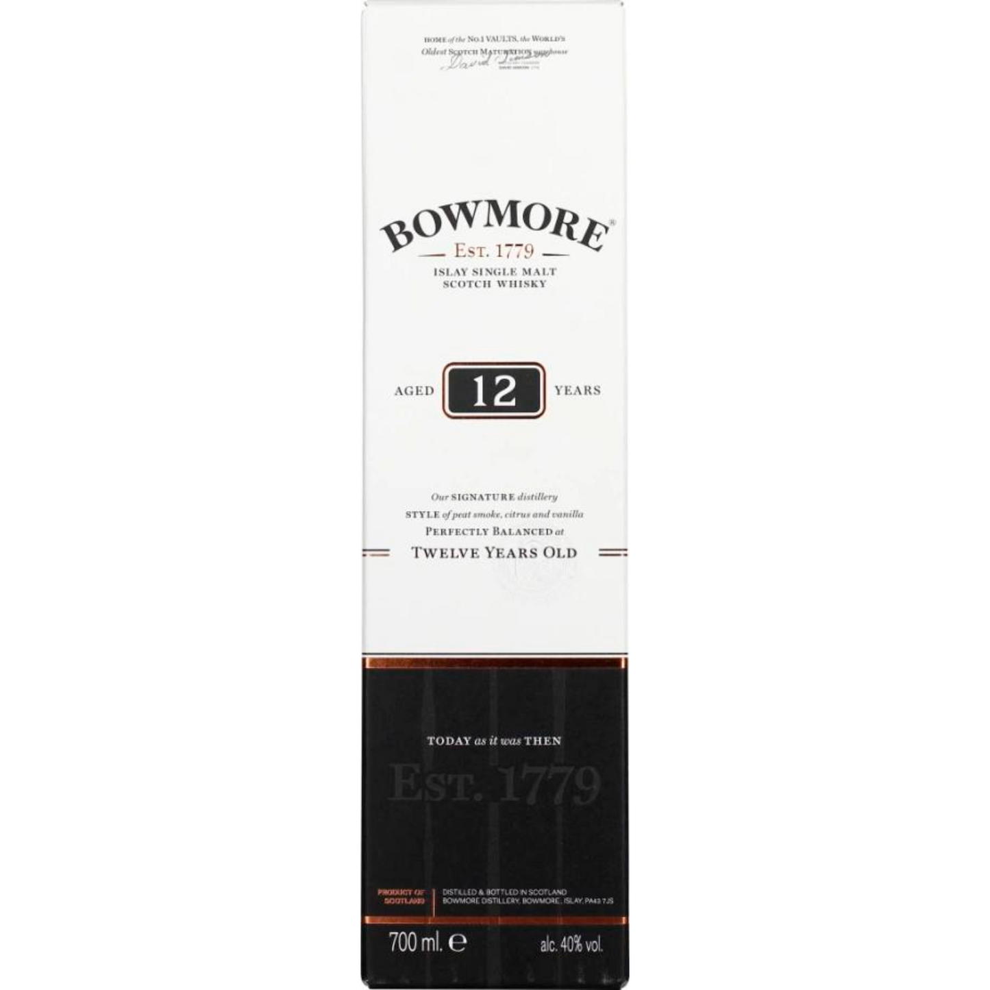 Bowmore 12 Jahre Single Malt 40% vol 0,7L