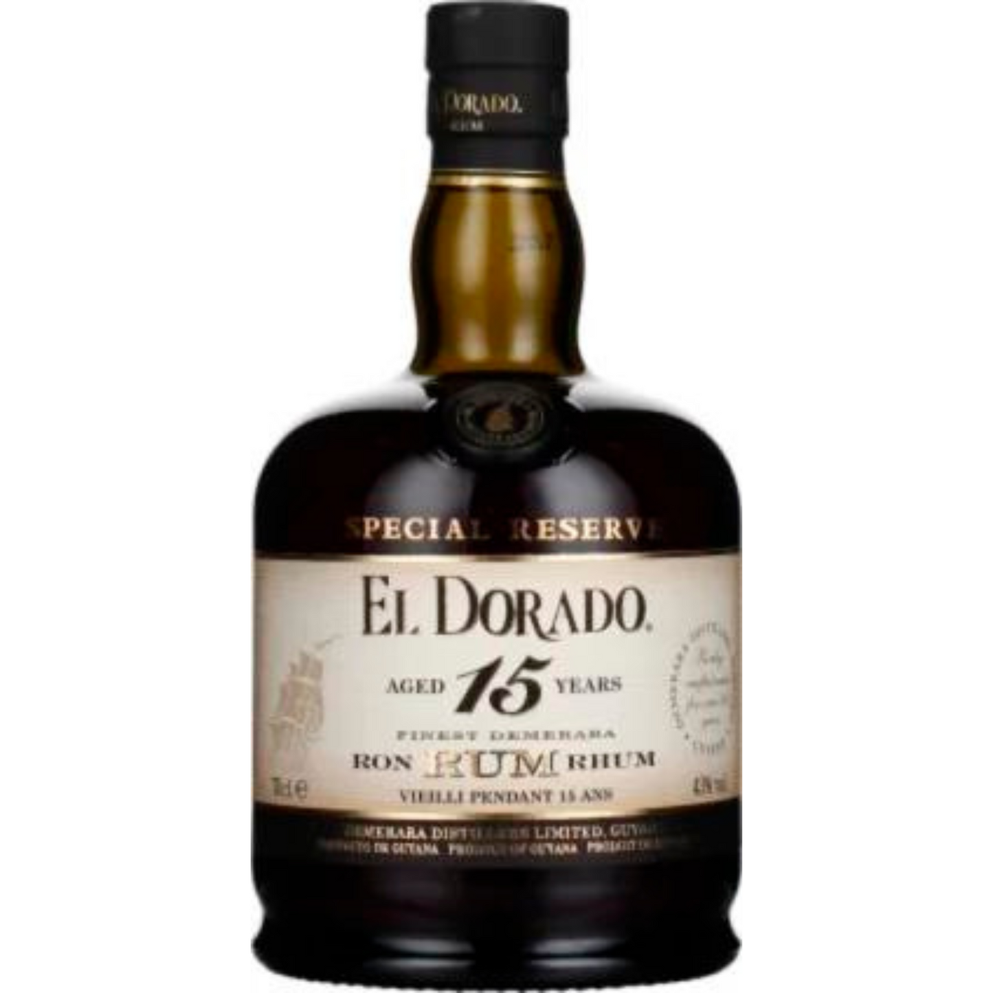 El Dorado 15 Jahre Rum 43% vol