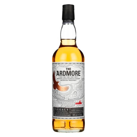 Ardmore Legacy Single Malt Scotch Whisky 40% vol. 0,7L mit Glas