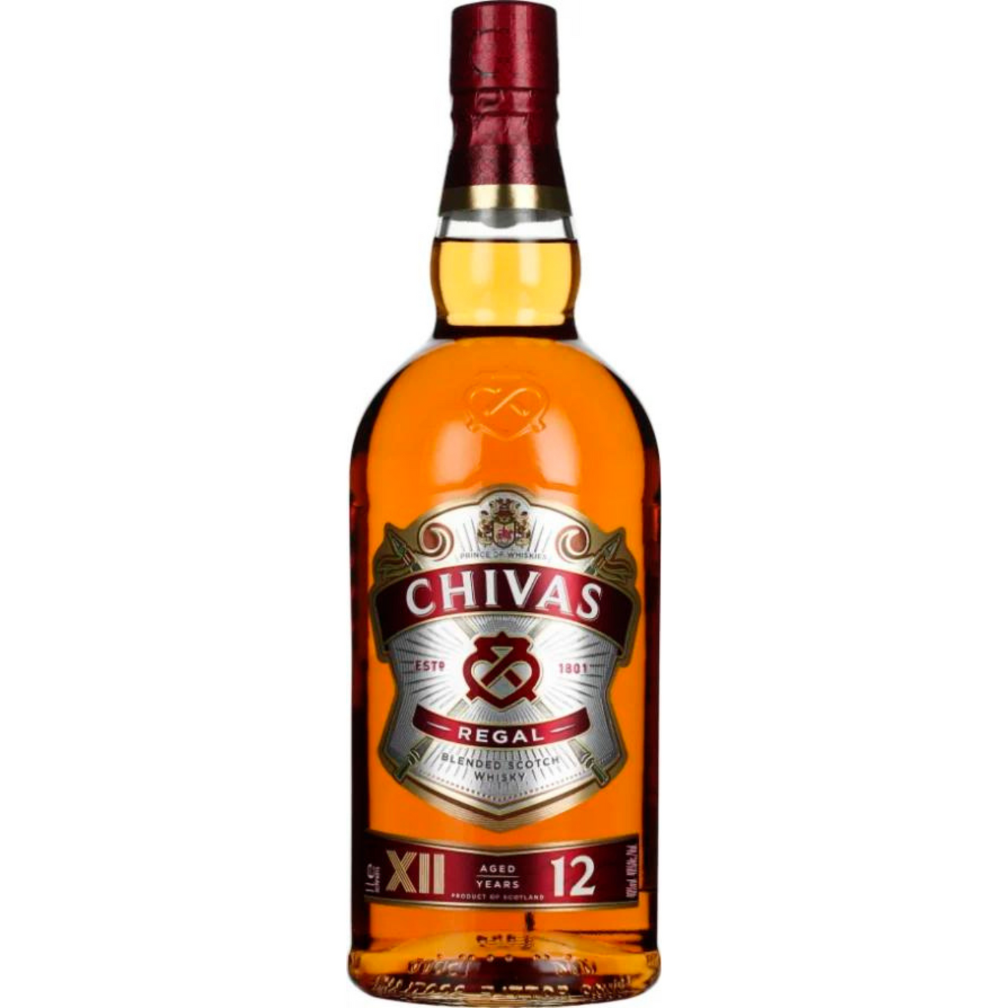 Chivas Regal 12 Jahre Blended Scotch Whisky 40% vol 1L