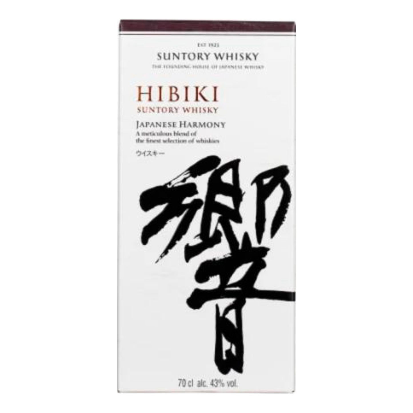 Suntory Hibiki Japanese Harmony Whisky 0,7l 43% Vol.