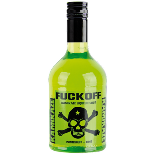 Fuck Off Kamikaze Waldmeister-Limette Likör 15% vol 0,7L