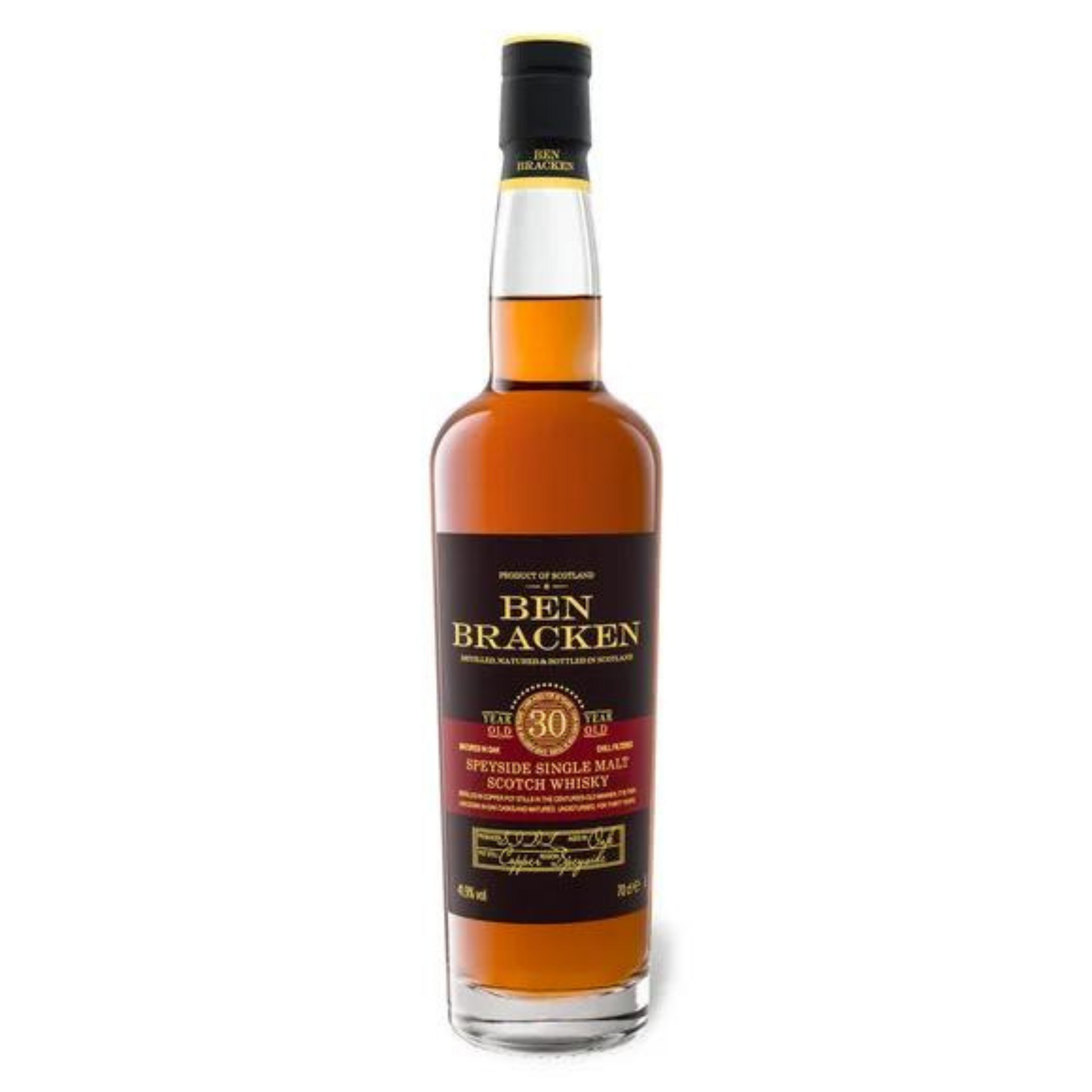 Ben Bracken Speyside Single Malt Scotch Whisky 30 Jahre 41,9% vol 0,7L –  Die Schnecke - Whisky & Spirituosen