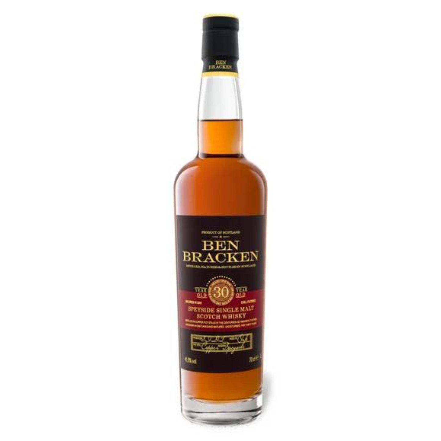 Ben Bracken Speyside Single Malt Scotch Whisky 30 Jahre 41,9% vol 0,7L