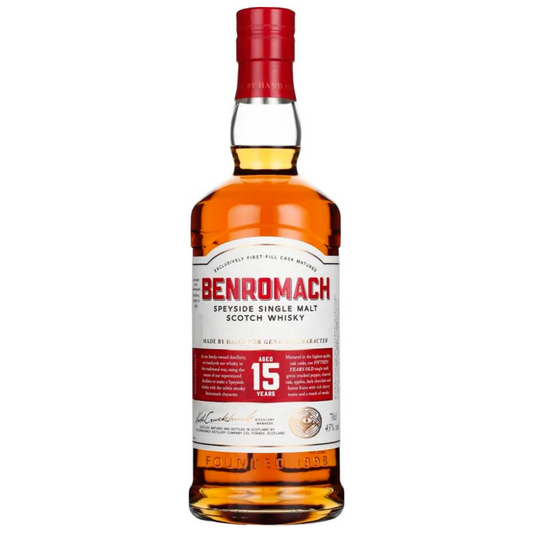 Benromach 15 Jahre Single Malt Scotch Whisky 43% vol 0,7L