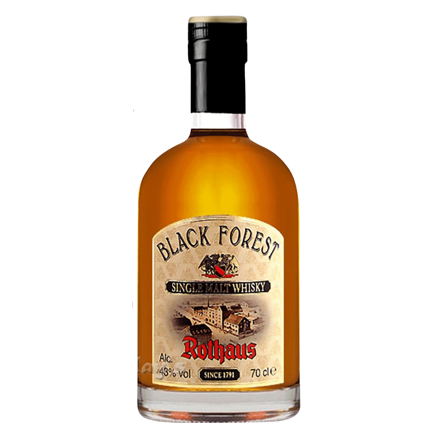 Black Forest Rothaus Single Malt Whisky 43% vol 0,7L