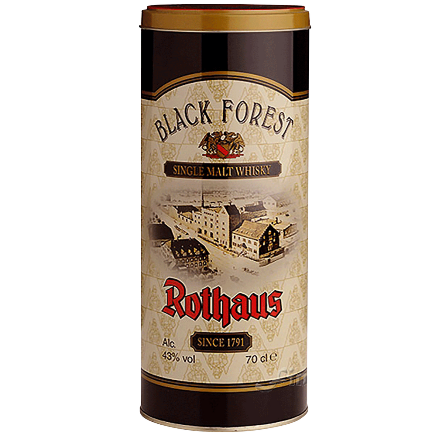 Black Forest Rothaus Single Malt Whisky 43% vol 0,7L