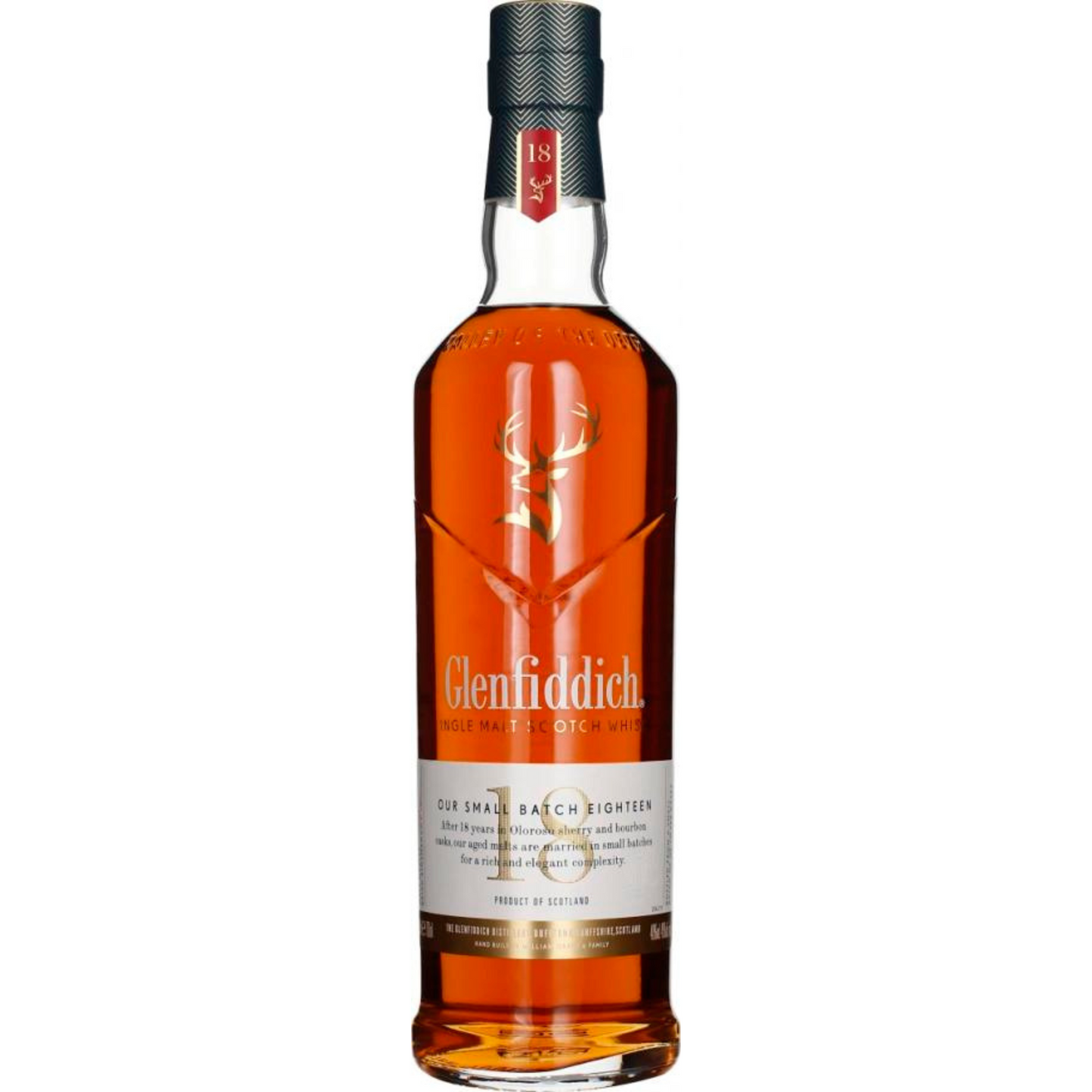 Glenfiddich Small Batch Reserve 18 Jahre Single Malt Scotch Whisky 40% vol 0,7L