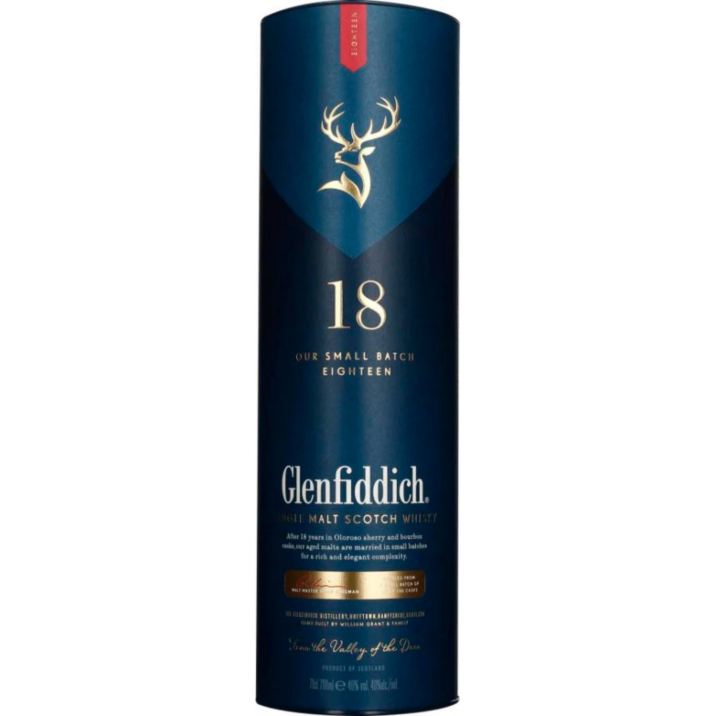 Glenfiddich Small Batch Reserve 18 Jahre Single Malt Scotch Whisky 40% vol 0,7L