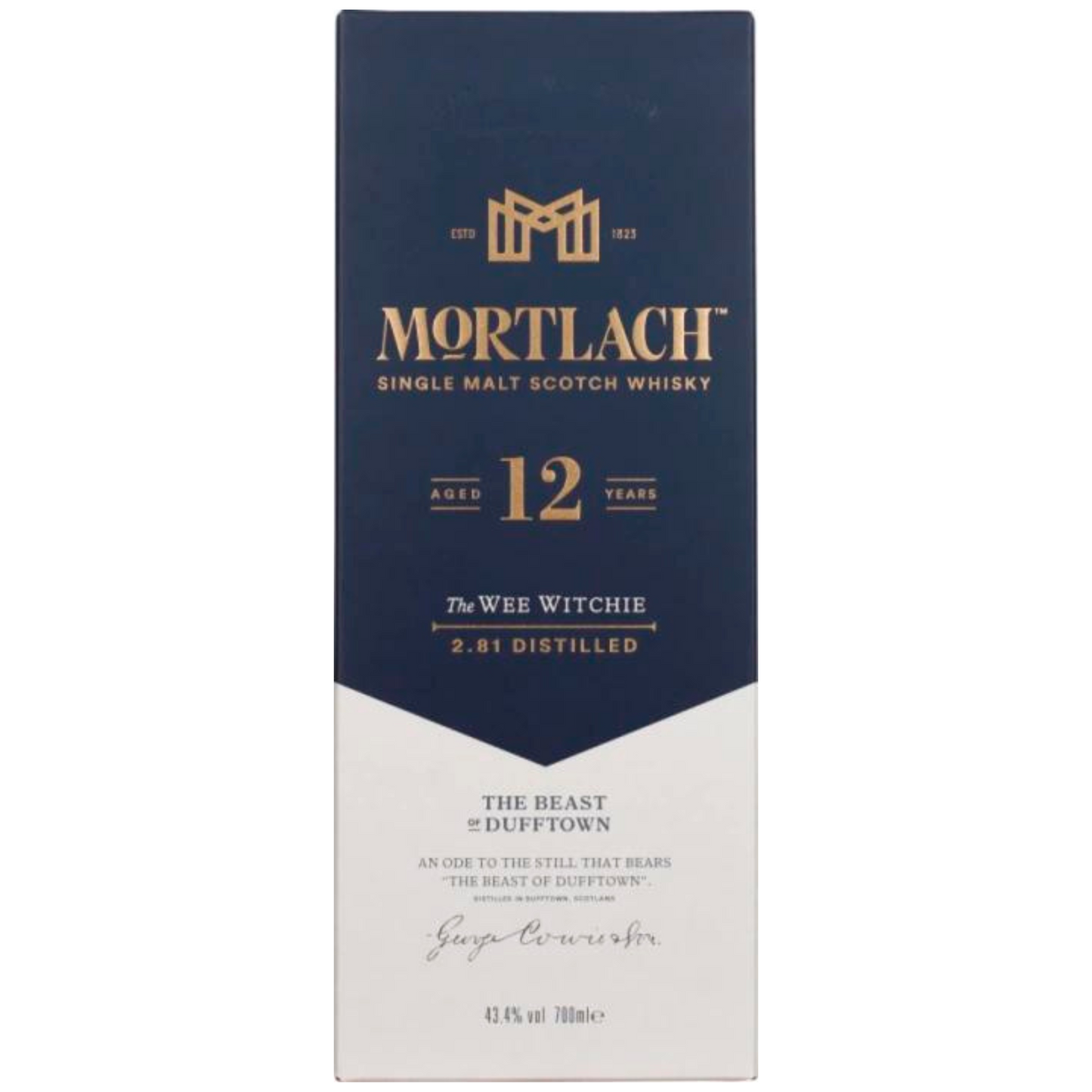 Mortlach 12 Jahre The Wee Witchie Single Malt Whisky 0,7l 43,4%