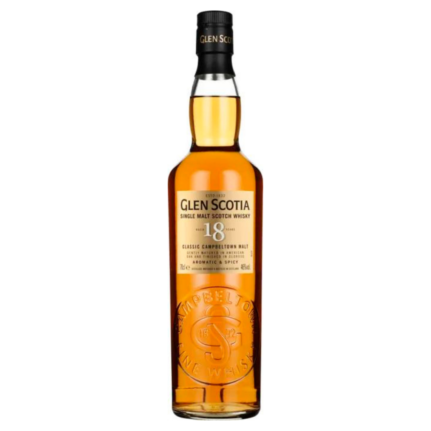 Glen Scotia 18 Jahre Single Malt Whisky 46% vol 0,7L