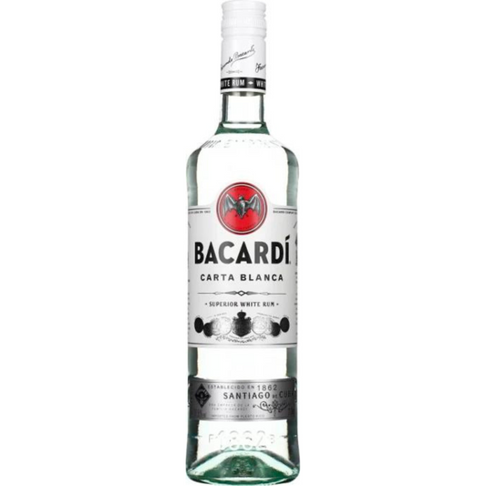 Bacardi Carta Blanca 37,5% vol 0,7L