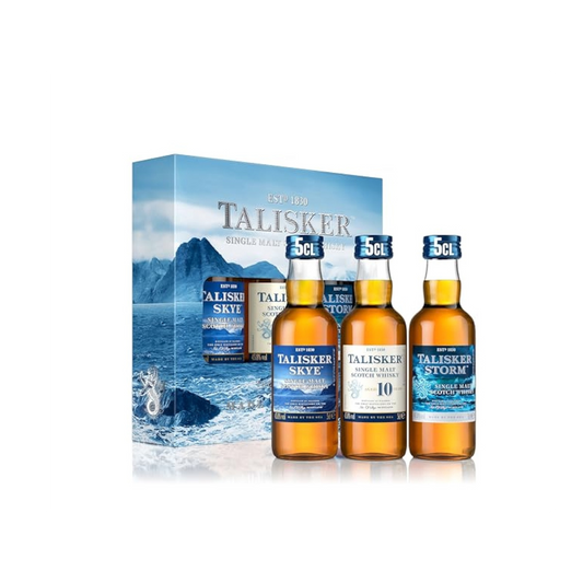 Talisker Mini Set 3 × 5 cl | 10 Years, Storm, Skye