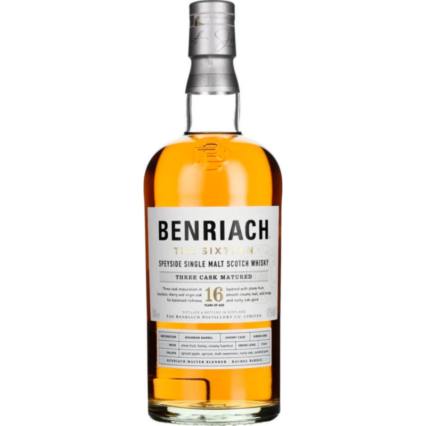 Benriach 16 Jahre Speyside Single Malt Scotch Whisky 43% vol 0,7L