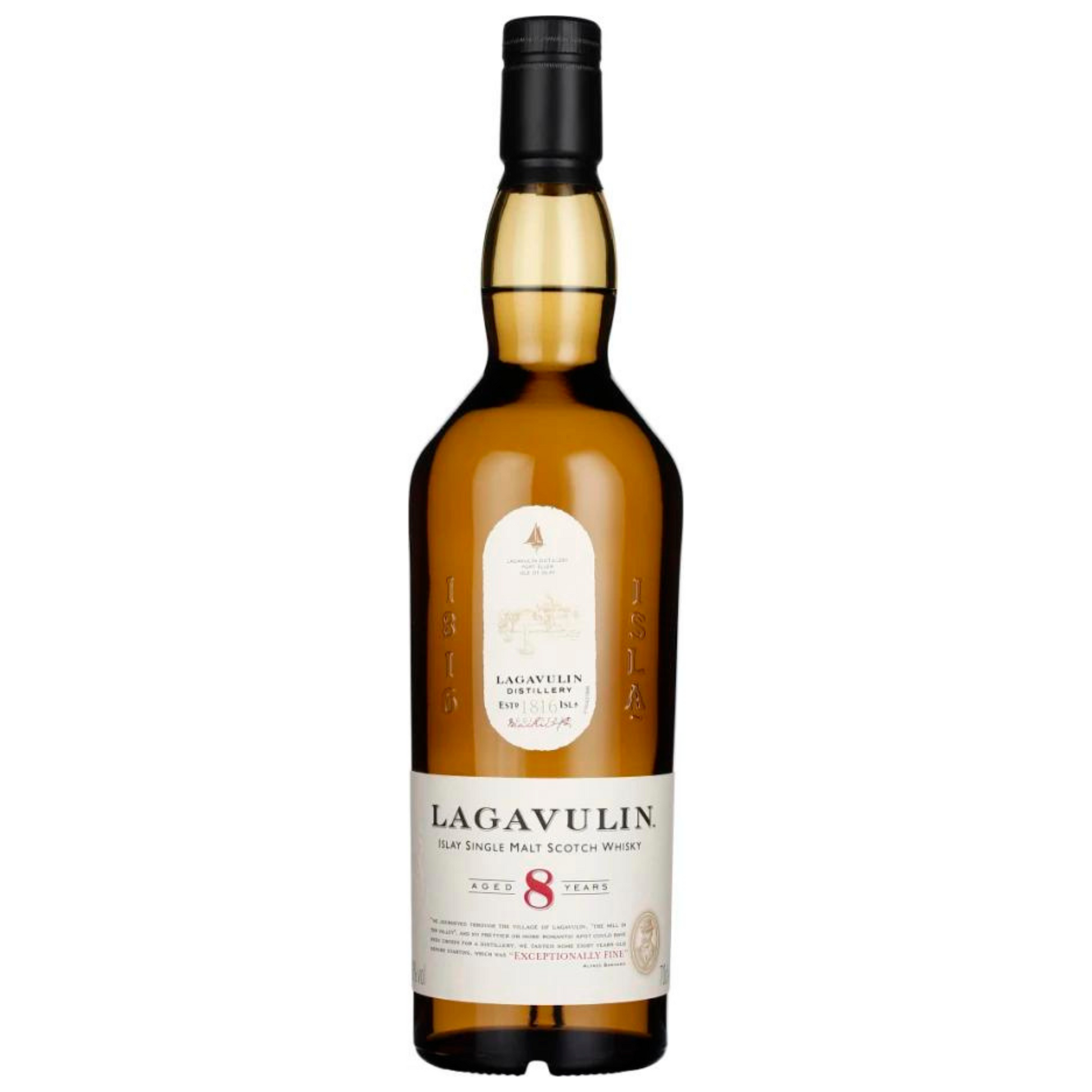 Lagavulin Islay Single Malt Scotch Whisky 8 Jahre 48% Vol – Die Schnecke -  Whisky & Spirituosen